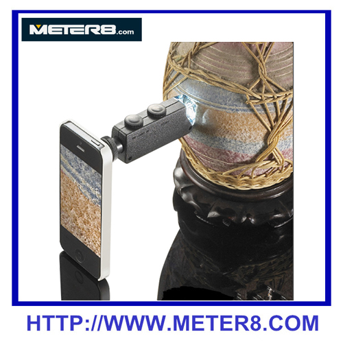 MG10081-IP5 Vermogen microscoop met LED-licht (aansluiten op de iPhone4 camera en hebben Iphone 4 schelpen)