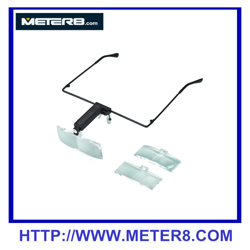 MG19157-4 Tres lupas Lente con luz LED