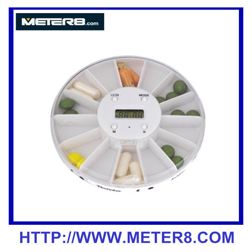 Pill Box TX2092A 14 compartimentos com Time & Alarm