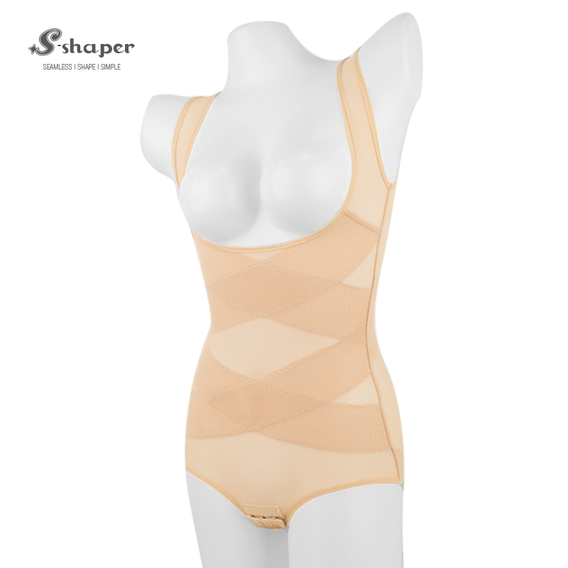 Compressione shapewear traspirante con maglia elastica alta