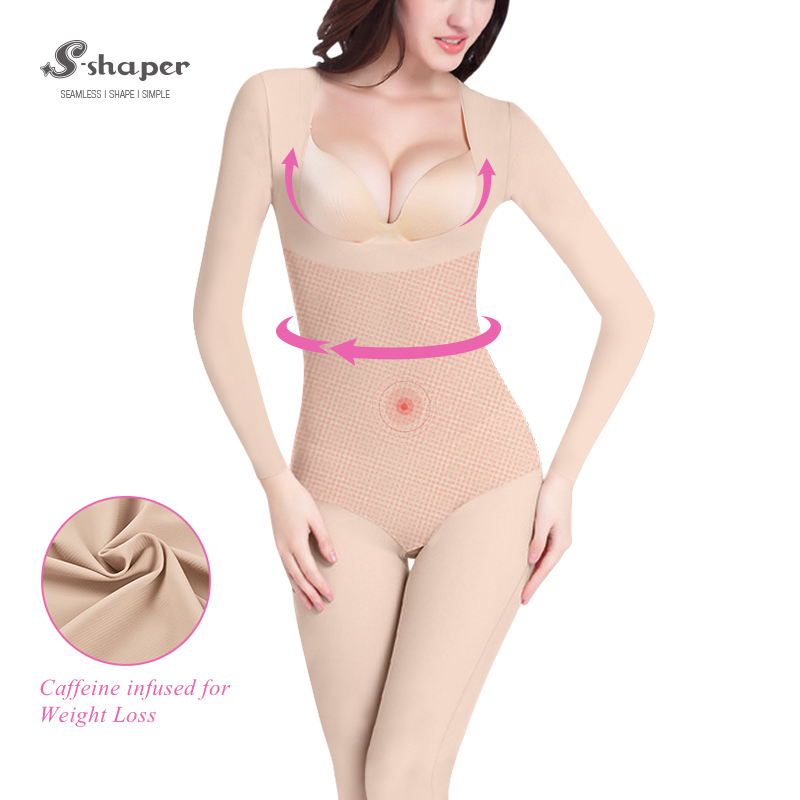 Produttore di Shapewear aperto con infuso di caffeina