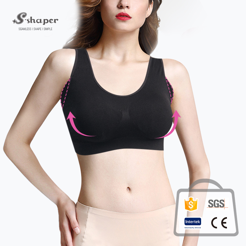 Cotton Fiber Comfortable Sleep Bra On Sales