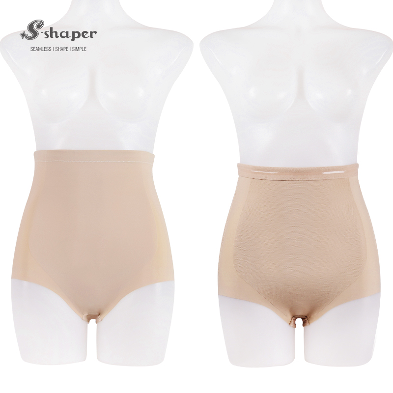 Double layer on belly High Waist Brief Supplier