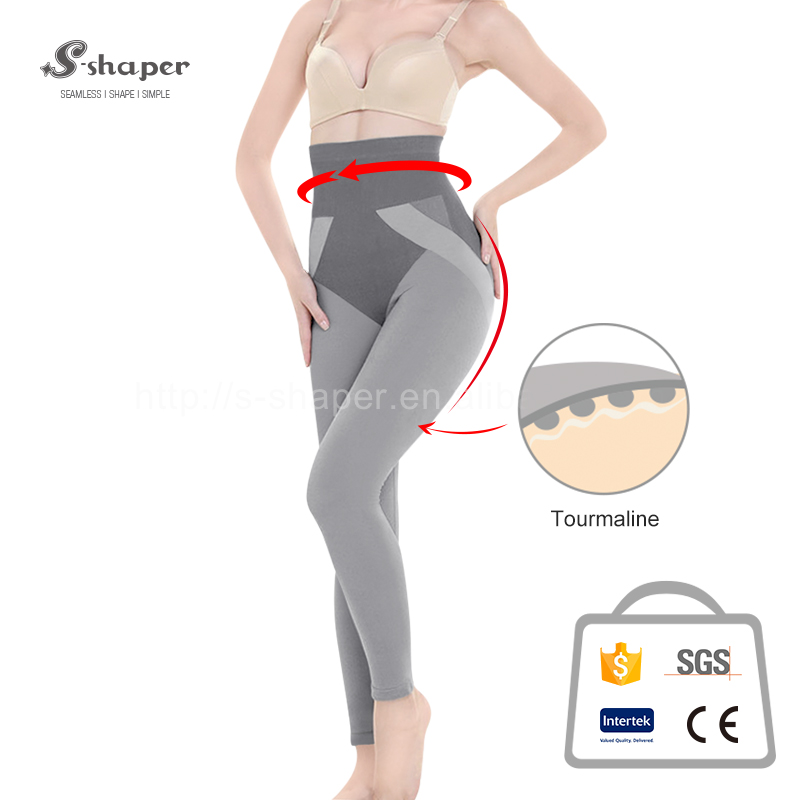 Grey High Waist Bamboo Pants Manufacturer