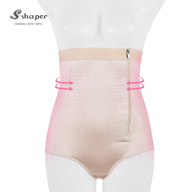 High Waist Briefer with Side Zip Manufacturer