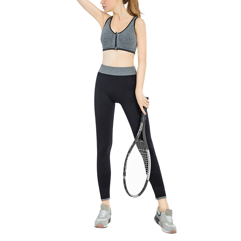 Ladies Elastic Yoga Legging Set Supplier