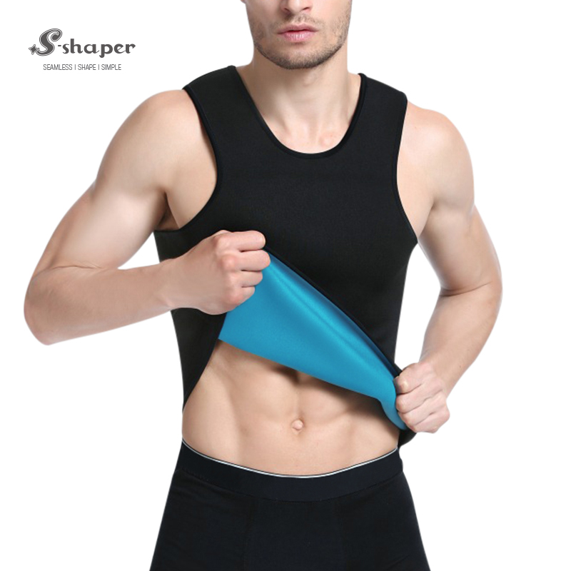 Men's Body Shaper Sweat Workout Tank Top Wholesales