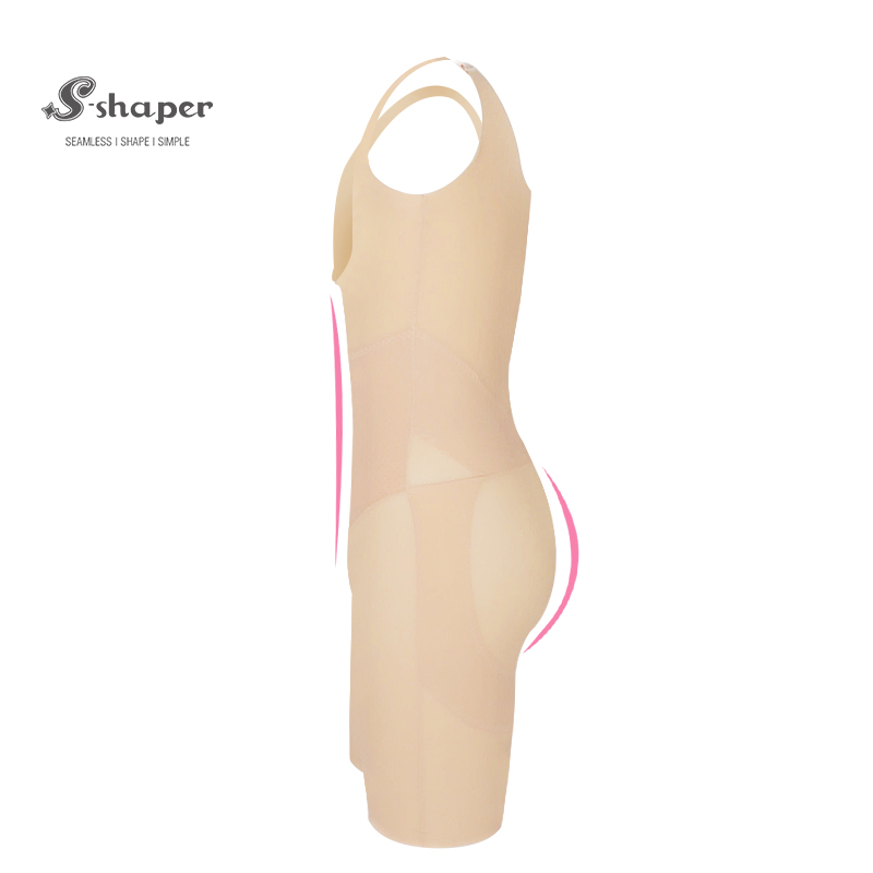 Fábrica sin mangas delgada delgada natural de la cafeína Shapewear