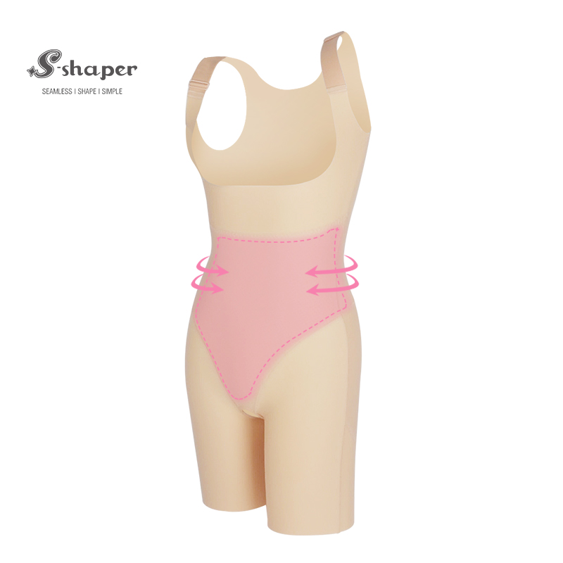 Natural Slim Sleeveless Caffeine Shapewear On Sales