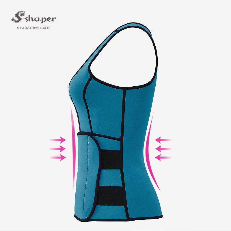 Gilet da sauna per body shaper in neoprene
