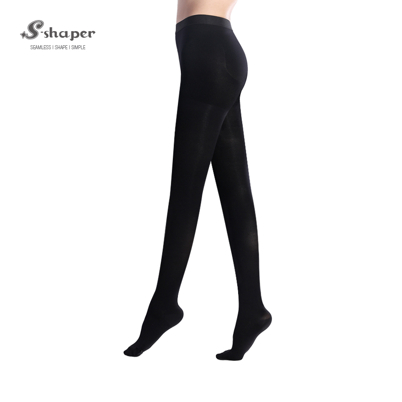 Opaque Compression Tights Withfoot Wholesales