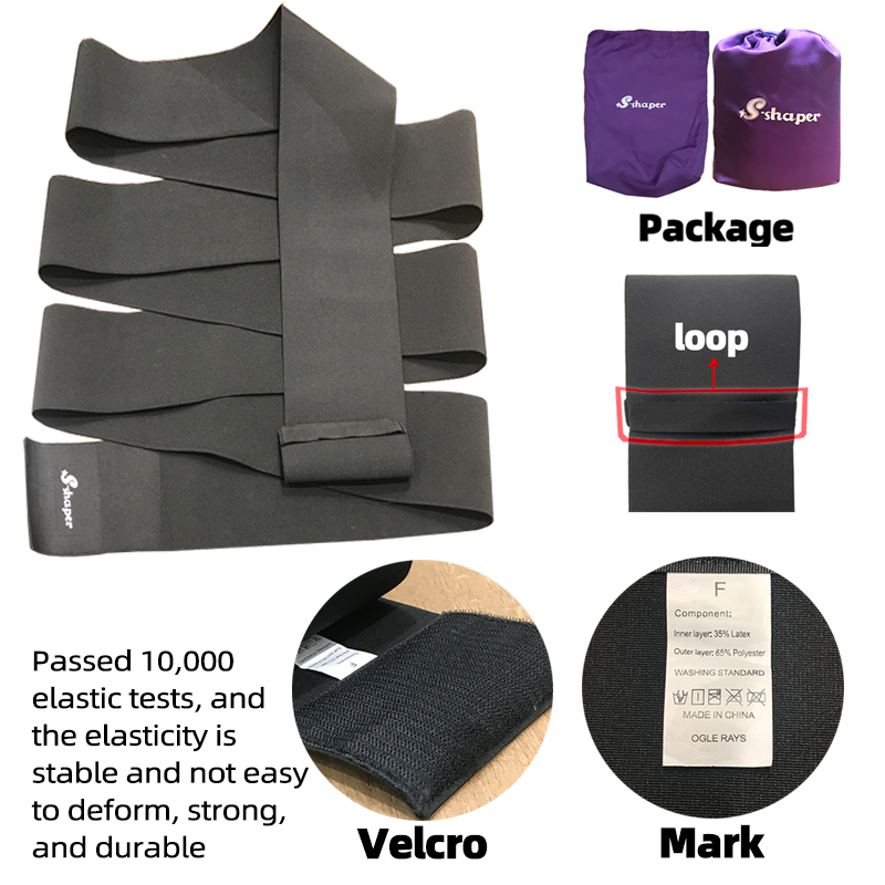 Polyester-Bandage-Taille Wrap verlieren Gewicht Kompressionsformer Lieferant