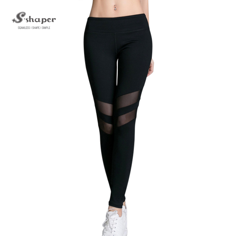 Yoga Leggings with Mesh Panels Wholesales