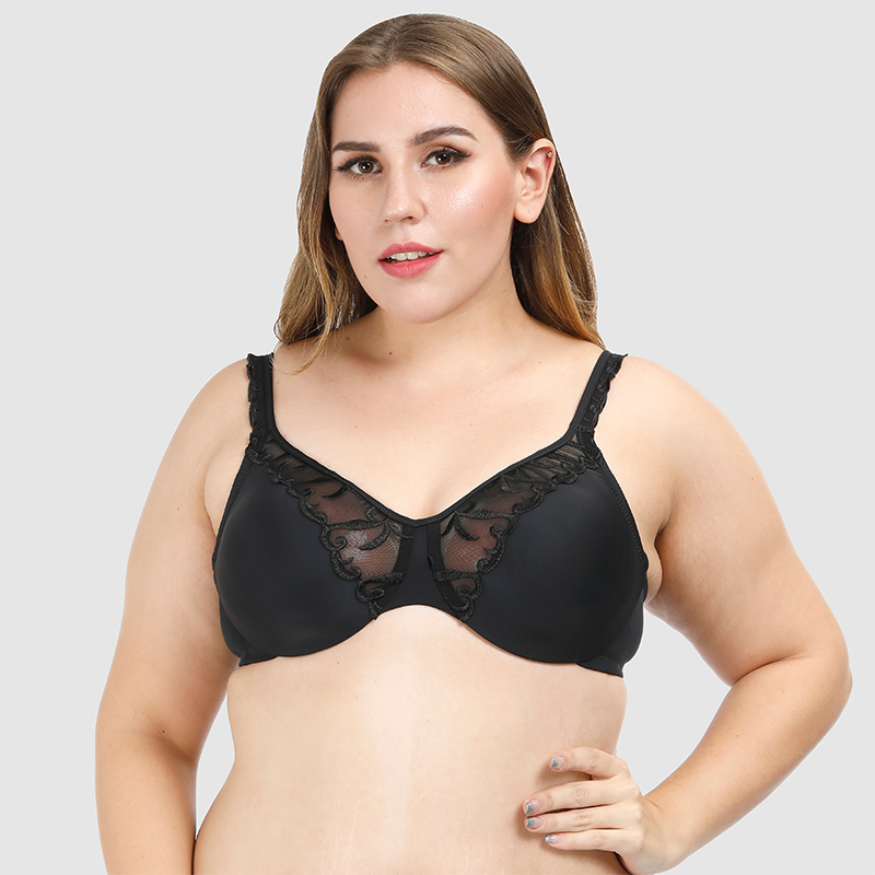Sexy nahtlos plus größe bh wholesales, plus größe unterwäsche lieferant