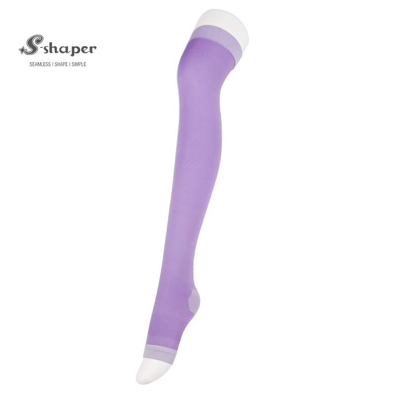 Sleep Thigh High Compression Socks Supplier