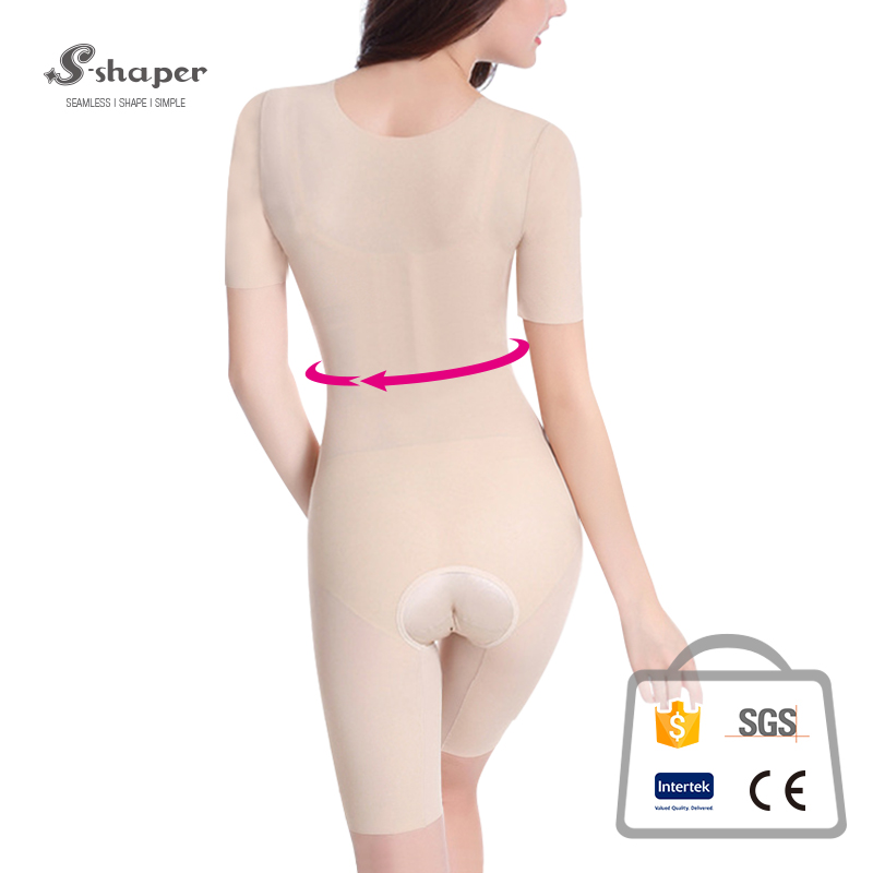 Slim Full Burn Fat Short Sleeve Body Shaper Wear On Sales