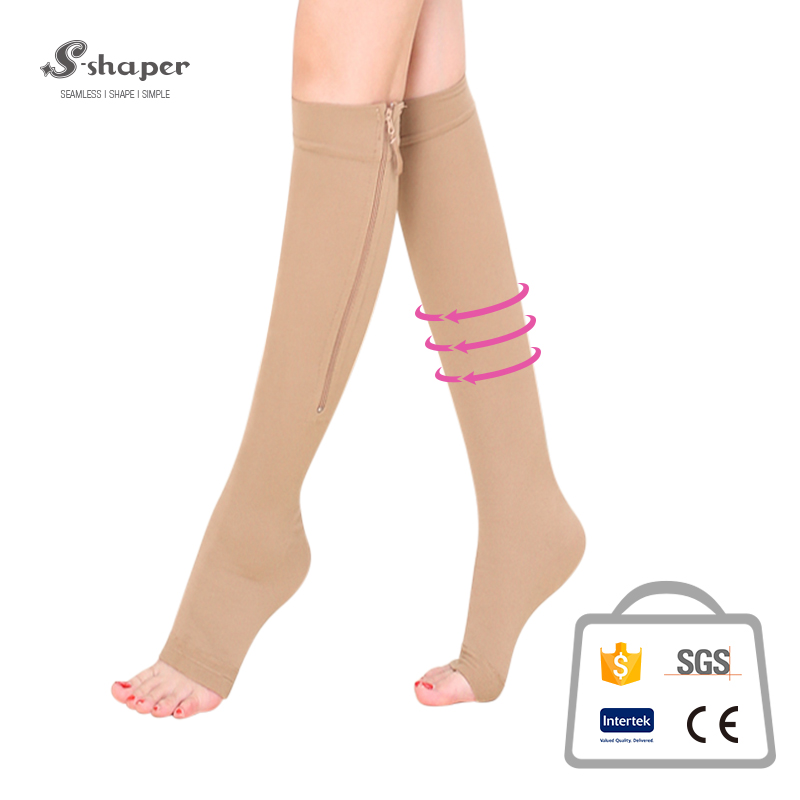 Soothe Varicose Veins Open Toe Leg Sleeves Wholesales