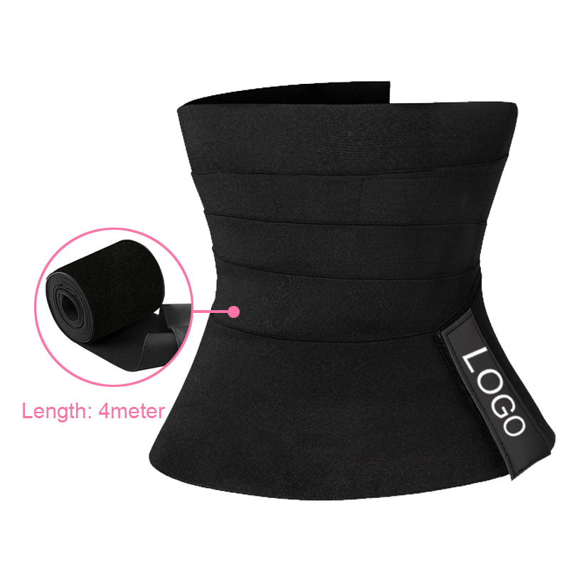 Jurulatih pinggang untuk wanita Tummy Wrap pinggang trimmer Belt Slimming Body Shaper Plus Saiz