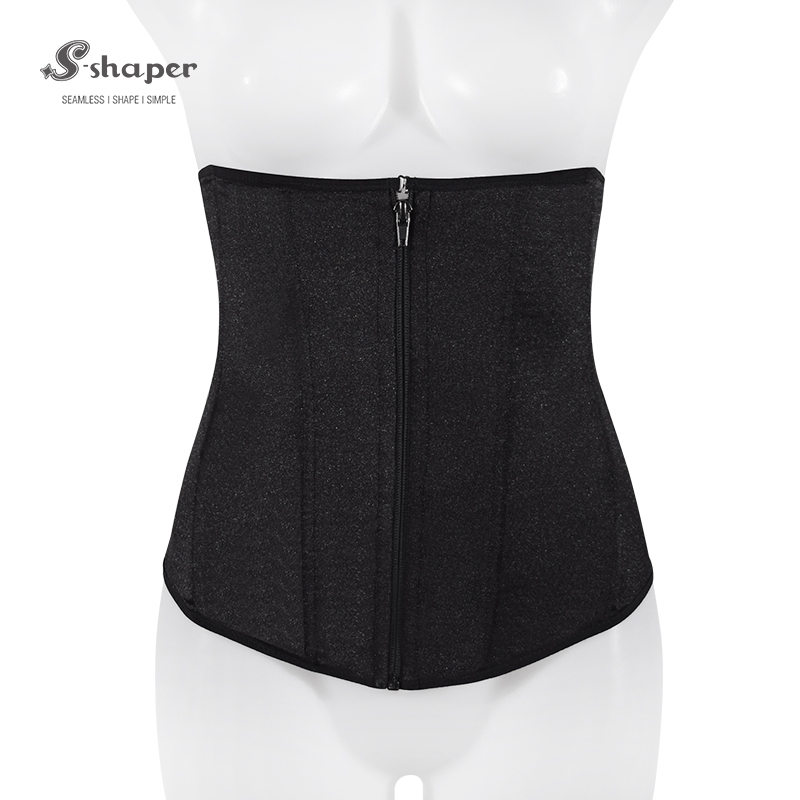 Waist Trainer with Zipper and Hooks  Manufacturer