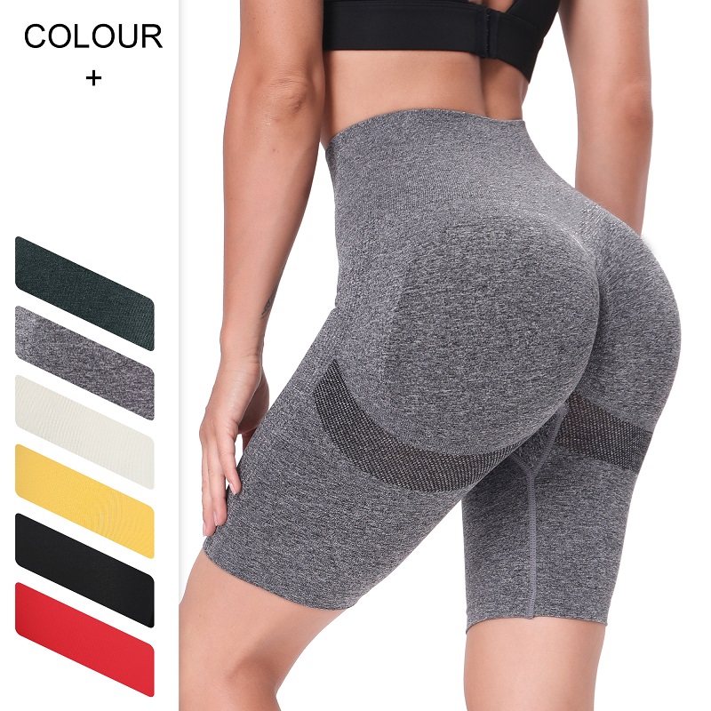 Feuchtigkeitsdicking Sport Yoga Nahtlose Shorts Hersteller