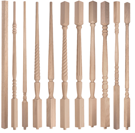 China 2015 China Polyurethane Unique patio railings flat balusters polyurethane balusters manufacturer