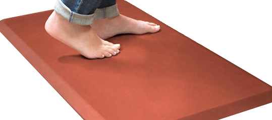 Tapis de travail en polyuréthane, mat permanent de plancher de bureau, tapis de cuisine antidérapants, tapis antidérapant de salle de bains, plancher de tapis