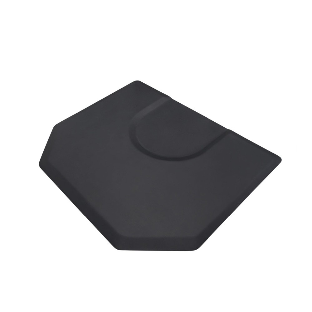 Beauty anti fatigue PU hair chair salon mat