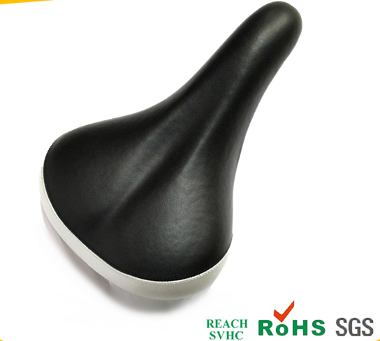 Bicycle Parts	colorful bike saddle, foam seat cushion,  PU vehicle saddle, waterproof bike seat