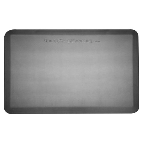 Black 100% PU Foaming non-slip anti-fatigue comfort mat in kitchen/Office