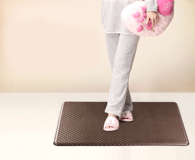 Black anti fatigue kitchen mat kitchen rug mat