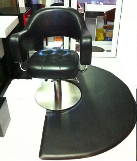 Bulk ordering of polyurethane dirty and non-skid hairdressing salon chair floor mat in 2018