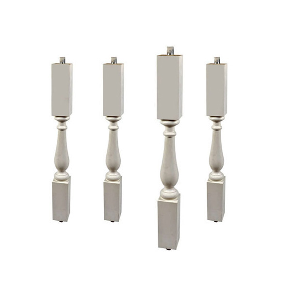 China Fujian PU professional manufacturers of high end luxury custom stair railings 3 inches railing vase shape railing