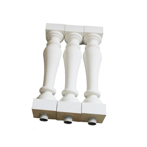 China polyurethane balustrade manufacturer exterior stair railings metal balustrades