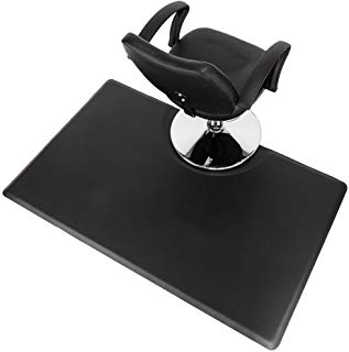 China supplier of barbershop and hairdresser's of salon anti-fatigue and non-slip black salon mats in Xiamen