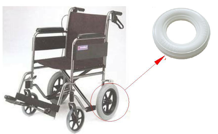 Cinese auto schiuma scuoiatura colata PU gomme piene sicurezza dei pneumatici poliuretano sedia a rotelle motorino pneumatico