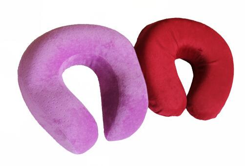 Custom PU pillow, PU slow rebound neck Zhenxin, polyurethane memory foam U-pillow