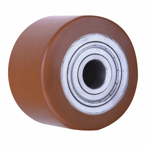 Custom polyurethaan trolley wiel, PU caster, PU activiteiten katrol