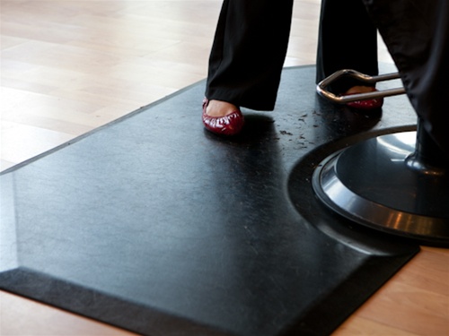 Customized anti fatigue beauty salon salon floor mat