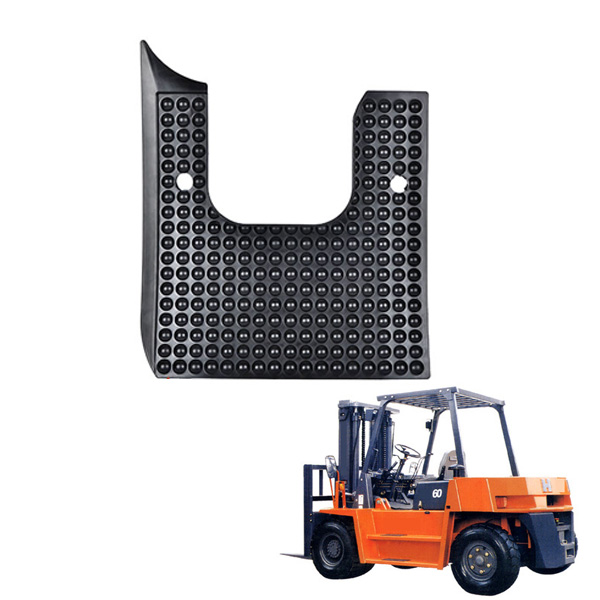 Ingénierie Véhicule de machines tapis de dérapage chariots élévateurs PU coussinet plantaire massage des pieds coussin polyuréthane PU pad antidérapant croûte