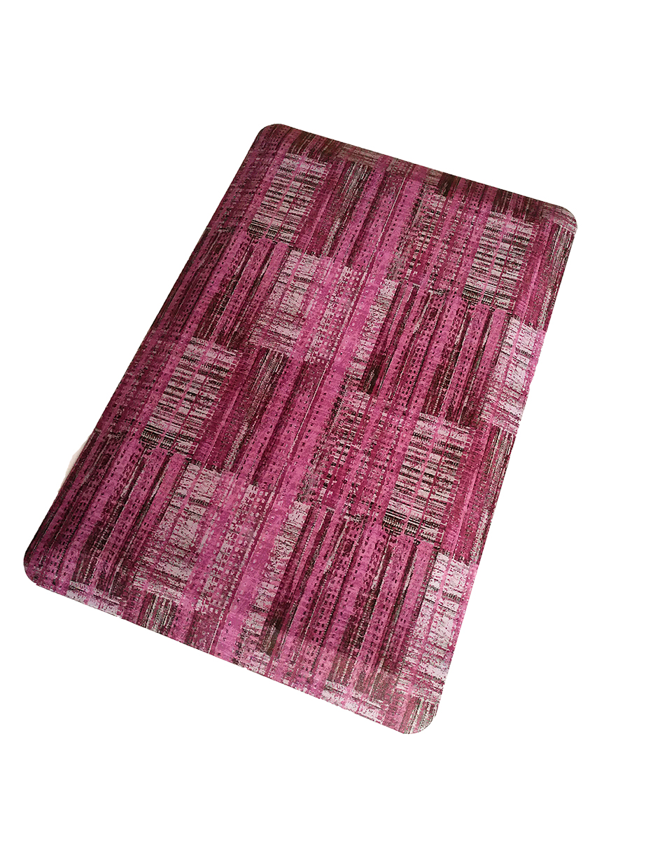 Factory custom anti fatigue non slip kitchen office PVC+PU +SBR mat
