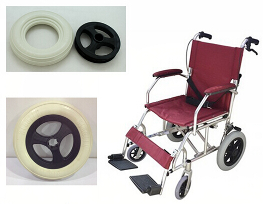 High quality polyurethane tire and tyre, strollers with big wheels, tires for sale, baby stroller wheels, solid wheel