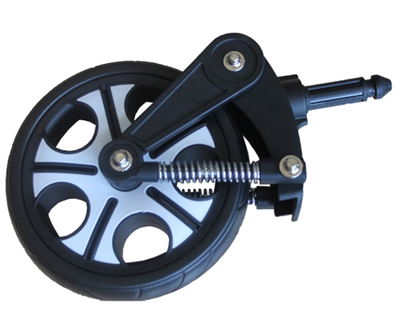 Vendita calda contro crepa bambino passeggino ruote a basso costo