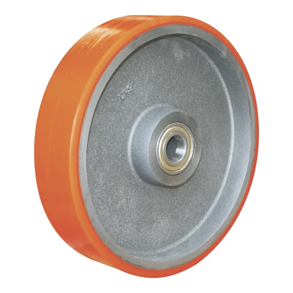 rodas de poliuretano mudo, rodas de skate PU, PU rodízios carro ferramenta