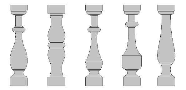 New popular products home decoration pillar interior stairs railing designs exterior wood stairs