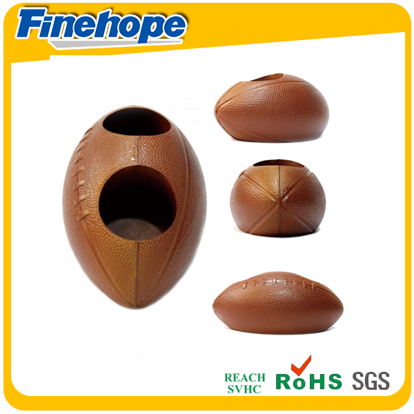 OEM custom rugby,rugby stress ball,gray rugby ball