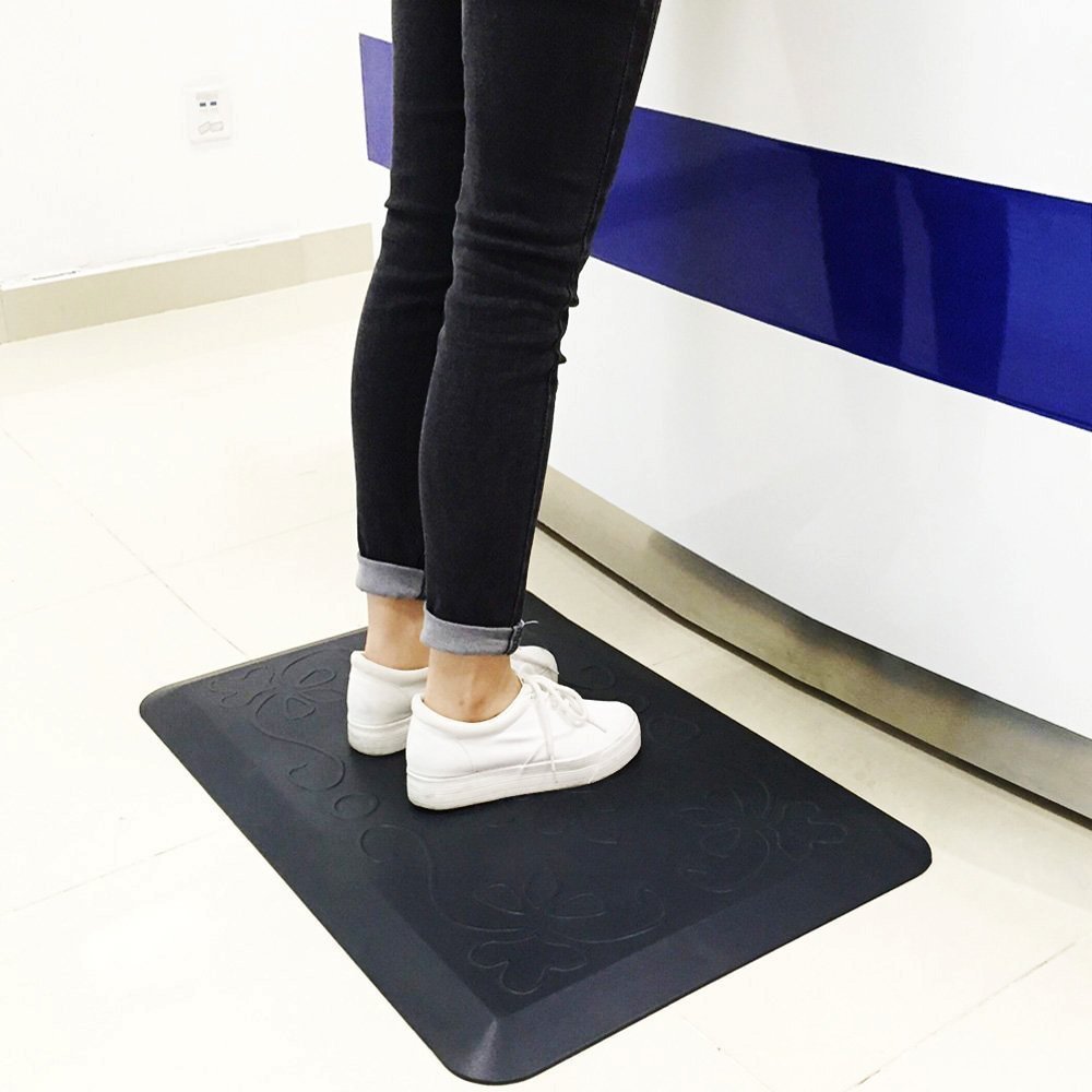 PU + PVC + SBR keuken mat, workshop mat, knie pad Vloermatten, 30 * 20 * 0,75 inch mat in Bourgondië