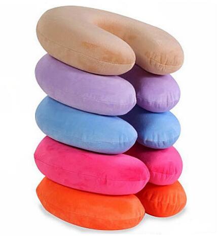 PU automotive interior pillow, PU slow rebound neck Zhenxin, polyurethane memory foam U-pillow