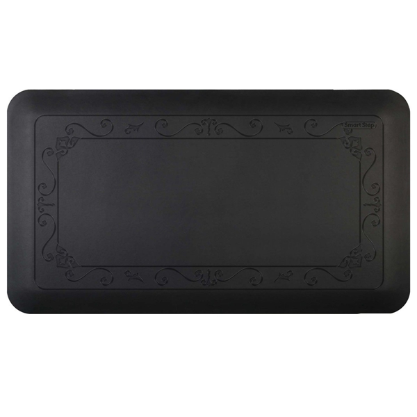 ПУ легко чистить коврик водонепроницаемый не скольжения коврики для ванной коврики для вытирания ног шаблон