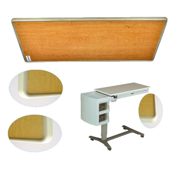 PU edging medical table, PU encapsulated medical table, polyurethane edging table, PU elastomer encapsulated table supplier