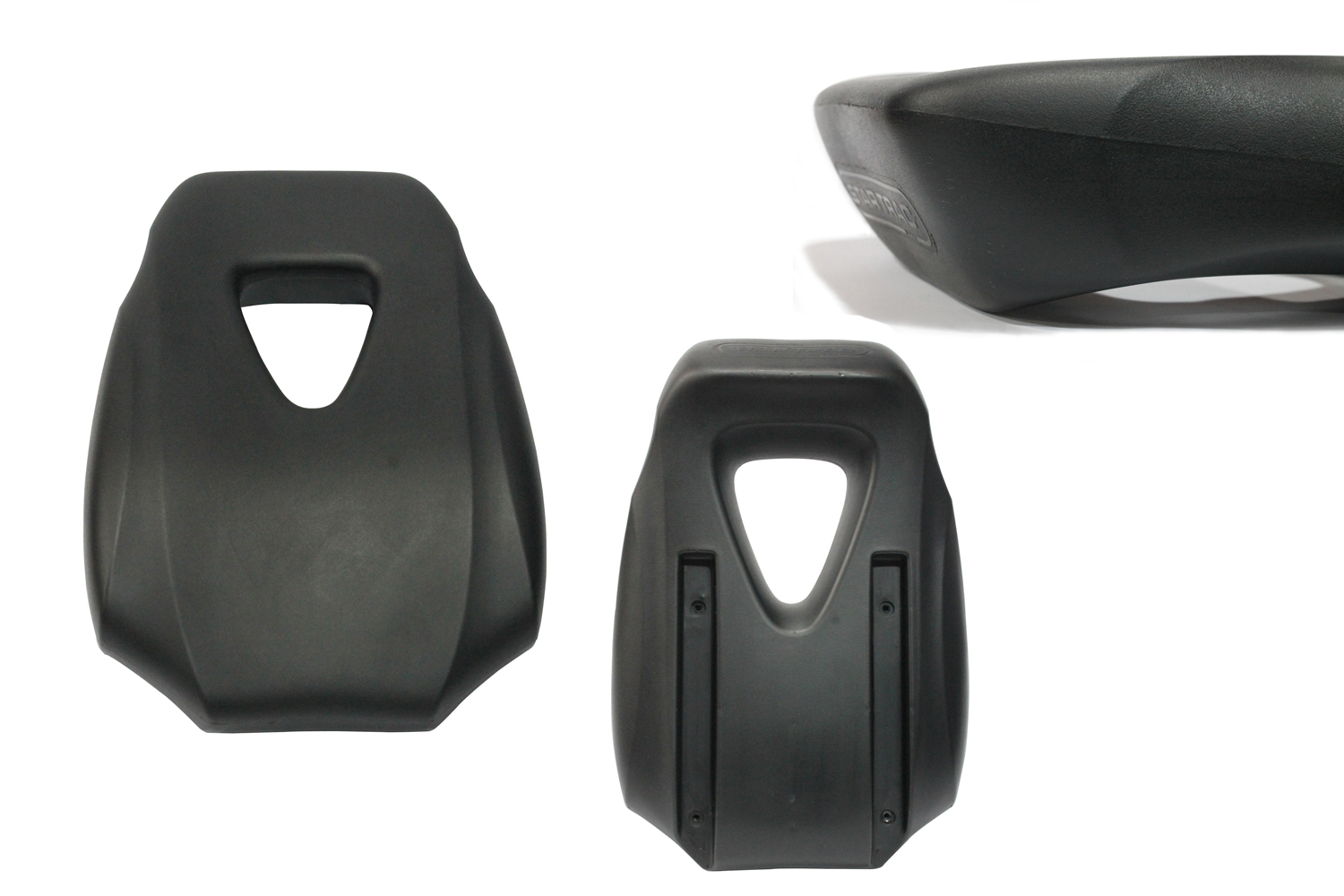 Cojín trasero de piel clara de PU, cojín de PU de molde personalizado, cojín de espuma de PU